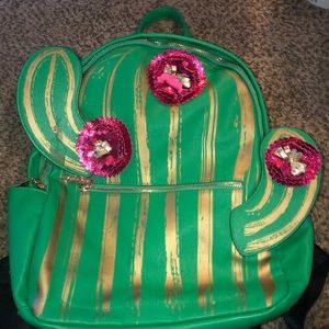 Betsy Johnson cactus bag.